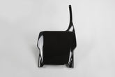 UFO Front Number Plate CR125 CR250 CRF250R CRF450R - Black